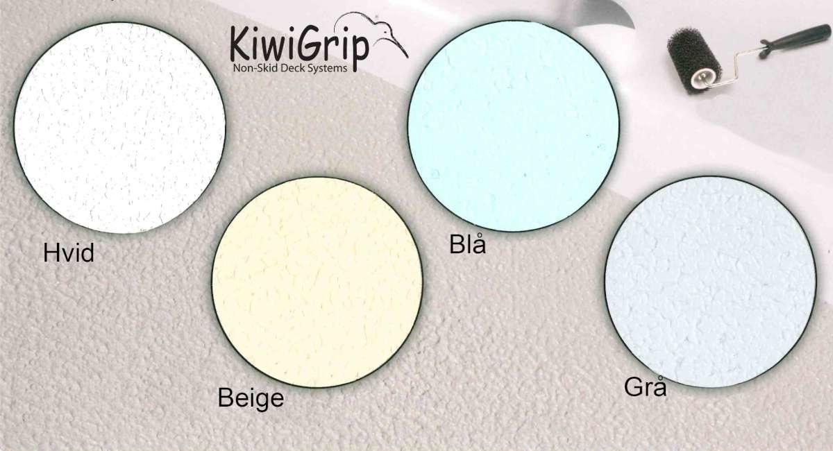 Kiwigrip 1 L. Skridsikker dæksmaling